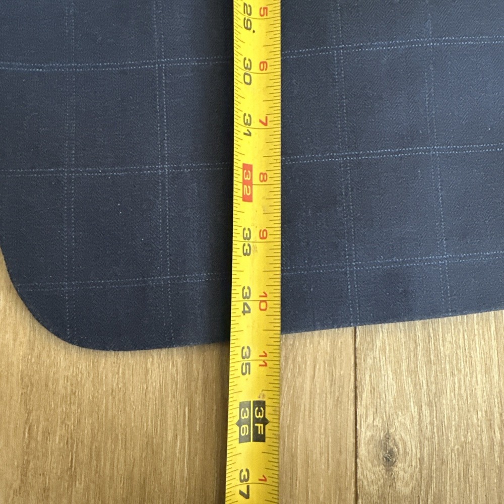 Lauren Ralph Lauren Men's Sport Coat Silk/Wool Blend 46XL Blue Large Check - Picture 7 of 8